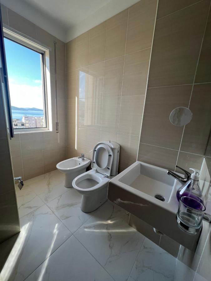 Center-Sea View Apartament,Sarande Luaran gambar